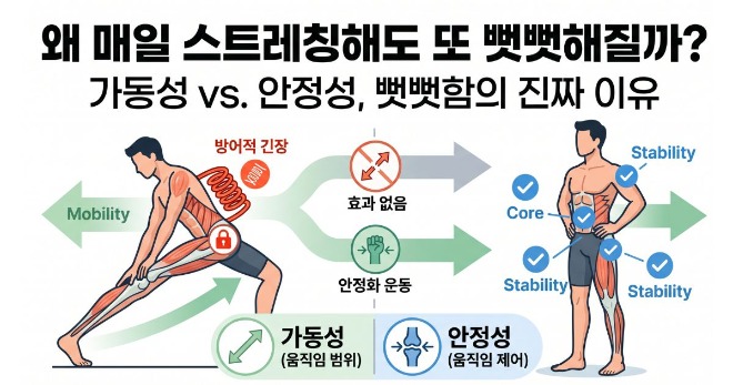 가동성 vs. 안정성, 뻣뻣함의 진짜 이유