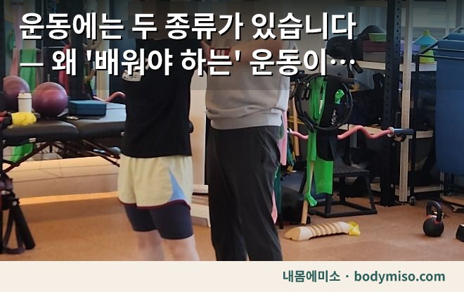 동탄 허리 재활운동 개인맞춤 PT 훈련