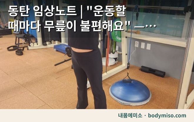 동탄 허리 재활운동 밸런스 디스크 훈련