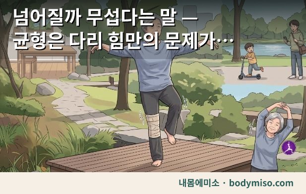 동탄 균형감각 재활운동 중년 여성