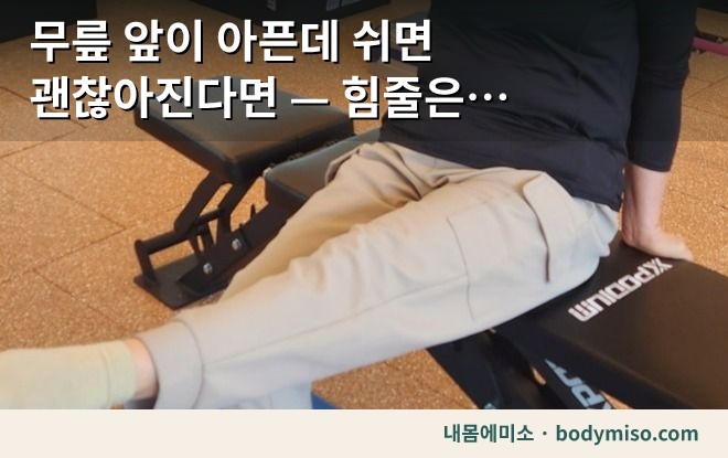 동탄 허리 재활운동 복부 강화 운동 자세